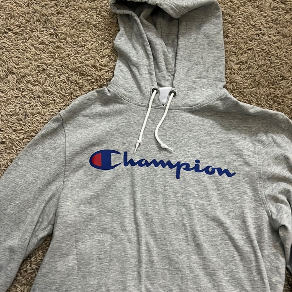 Grey champion sweatshirt